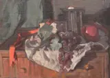 Untitled by Georges Weissbort, oil on canvas, sold Oct 2024