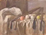 Untitled by Georges Weissbort, oil on canvas, sold Oct 2024