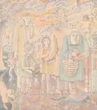 November by Norman Alexander Clark, watercolour and ink, offered Oct 2024