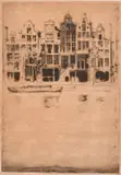 Souvenir d'Amsterdam by David Young Cameron, etching, sold Oct 2024