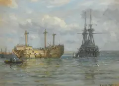 Change by Arthur Wilde Parsons, oil on canvas, offered Aug 2024