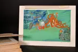 Read Once Again Stories by Eric Kincaid, watercolour and gouache, offered Aug 2024