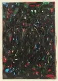 Abstract composition by Nejad Melih Devrim, drawing, sold Jul 2024
