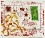 Limited edition by Elizabeth Blackadder, etching, sold Feb 2023