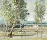 Untitled by John Ferguson, oil on canvas, sold Feb 2023