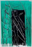 Office Manners by Bruce McLean, lithograph, sold Feb 2023