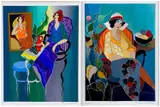 Limited edition by Itzchak Tarkay, print (other), sold Feb 2023