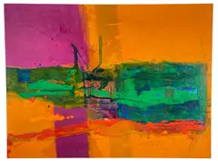 Venice II by Derek Hare, oil on canvas, sold Jan 2023