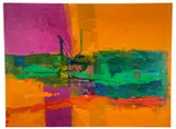 Venice II by Derek Hare, oil on canvas, sold Jan 2023