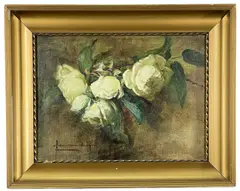 Untitled by Peter MacGregor Wilson, oil on canvas, sold Jan 2023