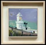 Pendeen watch by Gary Long, oil on board, offered Jan 2023