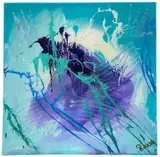 Entitled verso ' by Antonio Russo, acrylic on canvas, sold Jan 2023