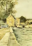 Untitled by Henry Hughes Richardson, watercolour, offered Jan 2023