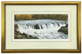 Entitled verso 'White by Graham H Hadlow, watercolour, sold Jan 2023
