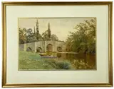 Untitled by William Sidney Cooper, 1895, watercolour, offered Jan 2023
