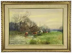 Untitled by H C Fox, 1903, watercolour, sold Jan 2023