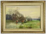 Untitled by H C Fox, 1903, watercolour, sold Jan 2023
