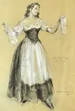 Only 1/2d Each by Vernon Ward, pastel and pencil, sold Jan 2023