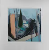House and Trees by Maggie James limited edition, print, sold Dec 2022