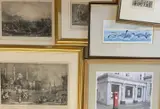 Post Box in Montpellier by John Bromley limited edition print, print, offered Nov 2022
