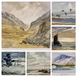 Llanberis by Audrey Hind limited edition print, print, sold Nov 2022