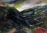 Untitled by Paul Davies, mixed media, sold Nov 2022