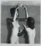 Untitled by Harry Holland limited edition, lithograph, sold Nov 2022