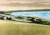 Untitled by John Brunsdon limited edition, etching and aquatint, sold Nov 2022