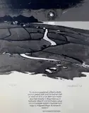 Print - Caernarfonshire coast with the rivals at by Kyffin Williams Ra limited edition, print, sold Nov 2022
