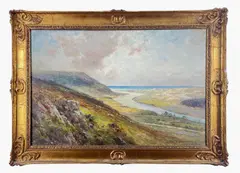 Untitled by Parker Hagarty, oil on canvas, sold Oct 2022