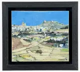 Gozo, Malta by Patricia Aithie, oil, sold Oct 2022