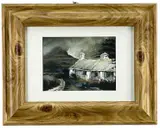 Untitled by Alun Davies, acrylic on card, sold Oct 2022