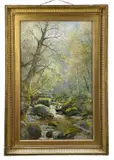 An Ayrshire Glen by Walter Severn, 1888, watercolour, sold Oct 2022