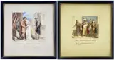 Watercolours - Troilus and Cressida by John Massey Wright O.W.S., watercolor, sold Oct 2022