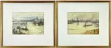 Watercolours by John Sutton, watercolor, offered Oct 2022