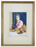Untitled by Jeffrey Miller, 1931, watercolour, offered Oct 2022
