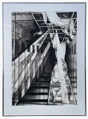 From Indian Series 1986 by Deanna Petherbridge, ink and wash, offered Oct 2022