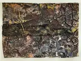 Collage/construction - abstract by Frank Watkins, print (other), sold Oct 2022