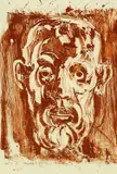 Bearded Man, 1955 by Michael Ayrton, gouache, sold Oct 2022