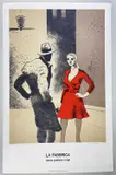La Fabbrica by Ronald B. Kitaj, print, sold Oct 2022