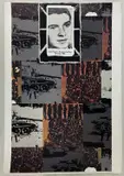 Jan Palach by Joe Tilson, 1970, print, sold Oct 2022