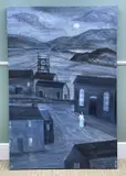 Valley Revisited by Peter John Jones, oil on canvas, offered Aug 2022