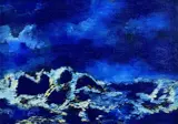 Untitled by Albert Houthuesen, 1968, oil on canvas, sold Aug 2022