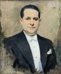 Untitled by Cowan Dobson, oil on canvas, offered Aug 2022