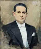 Untitled by Cowan Dobson, oil on canvas, offered Aug 2022