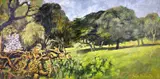 From Gwaelod y Garth to Pentyrch by Bryn Richards, oil on board, offered Aug 2022