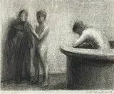 Untitled by Harry Holland, mixed media, offered Aug 2022