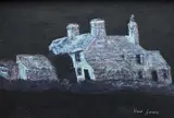 Untitled by Huw Jones, oil on board, sold Aug 2022