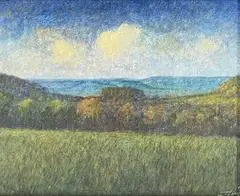 Egg tempera by James Lynch, oil, sold Aug 2022