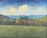 Egg tempera by James Lynch, oil, sold Aug 2022